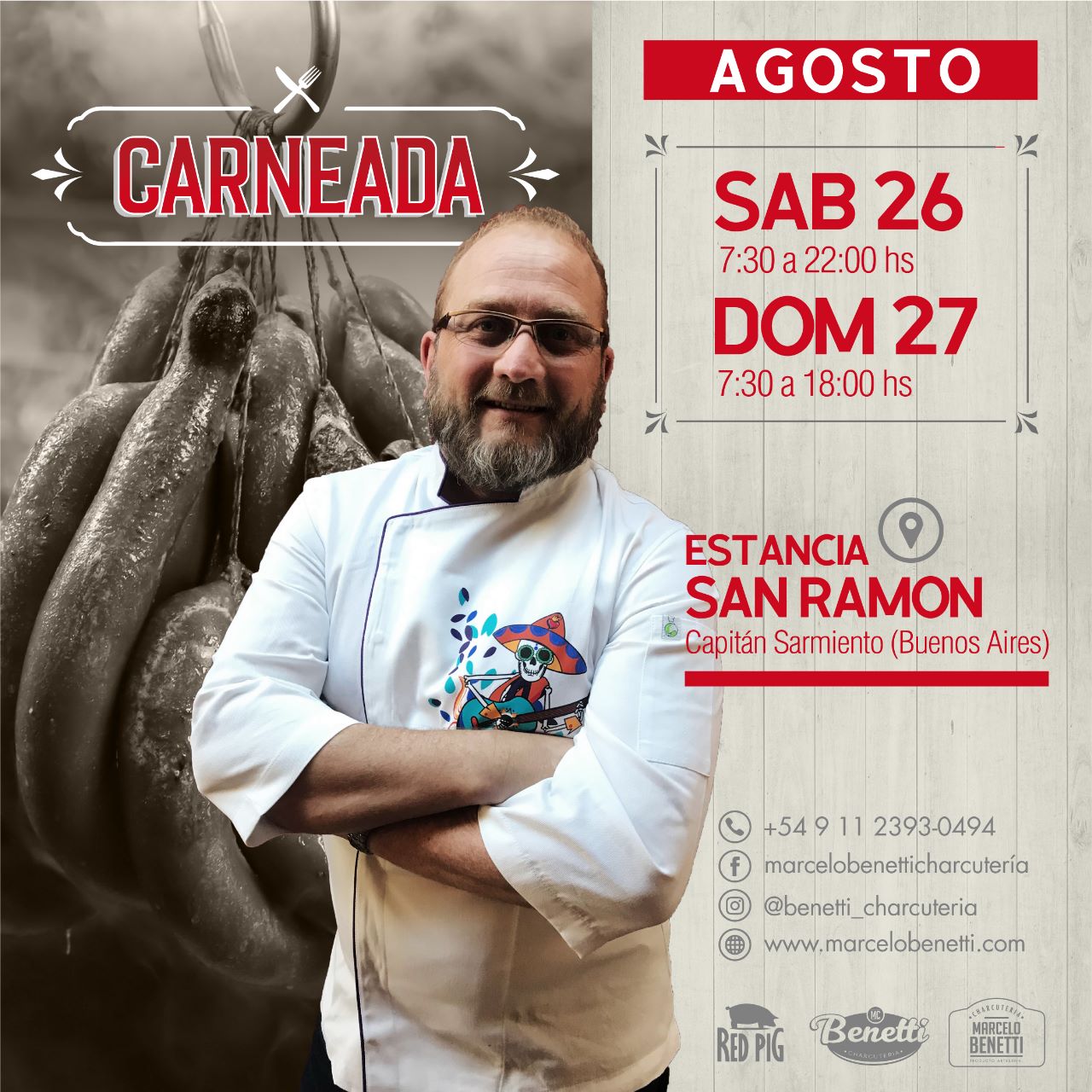 5ta CARNEADA, Marcelo Benetti