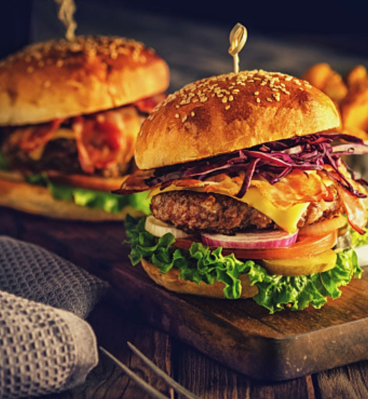 HAMBURGUESAS Y MEDALLONES