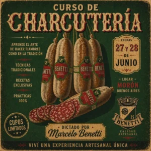 Charcutería Profesional y Avanzado en Morón