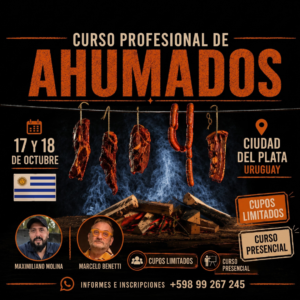 Curso Profesional de Ahumados en Ciudad del Plata