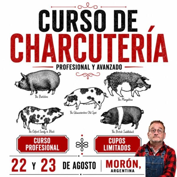 Charcutería Profesional y Avanzado en Morón