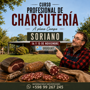 Charcutería Profesional y Avanzado en Pleno Campo, Uruguay
