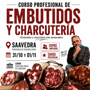 Charcutería Profesional y Avanzado en Saavedra – Bs. As.