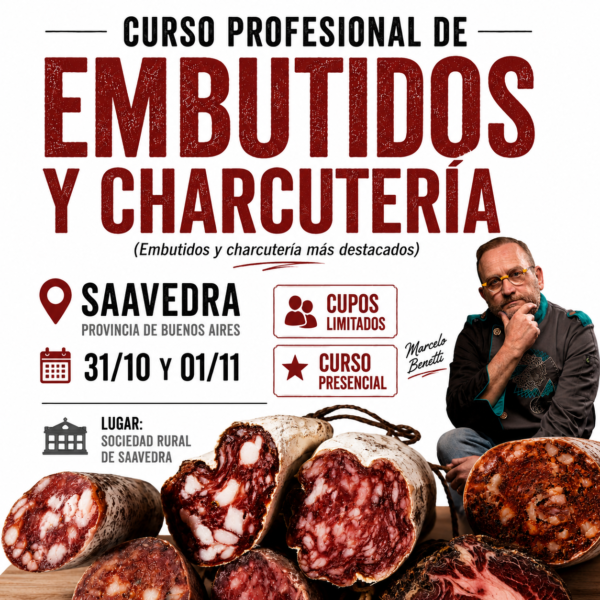 Charcutería Profesional y Avanzado en Saavedra – Bs. As.