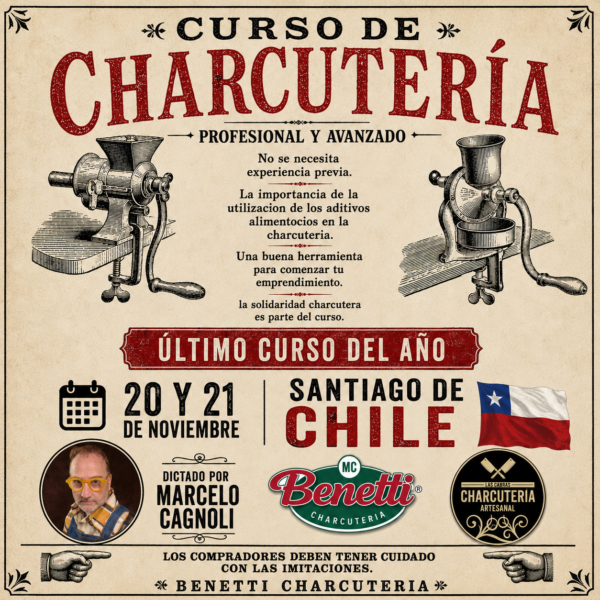 Charcutería Profesional y Avanzado en Santiago de Chile