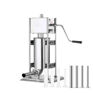 Embutidora Vertical Manual Acero Inoxidable 15 Litros
