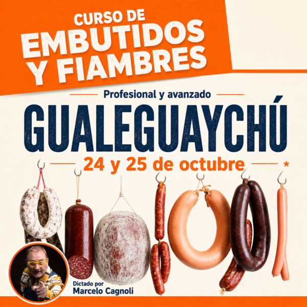 Charcutería Profesional y Avanzado en Gualeguaychú, Entre Ríos